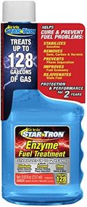 STAR BRITE Star Tron Enzyme Fuel Treatment - Concentrated Formula 8 Ounce - Treats 128 Gallons - Fuel Stabilizer & Treatment, Gasoline Stabilizer, Star Tron Marine Enzyme Fuel Treatment (093008SS)