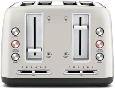 Breville the Toast Control 4-Slice Toaster, LTA670STQ, Stone Quarry