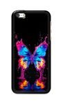 PRINTFIDAA® Printed Hard Back Cover for Apple iPhone 5S Back Cover (Butterfly -J1) -190724(BF)