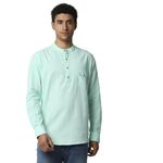 Pepe Jeans Men's Regular Shirt (PM307548_Green XXL)