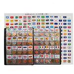 Coin Collection Starter Kit 60 Countries Coins /100% Original Genuine/World Coin with Leather Collecting Album Taged by Country Name and Flags/Coin Holder Collection Storage Classic Gifts