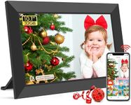 Frameo 10.1 inch Digital Photo Frame - WiFi Digital Picture Frame Built in 32GB Memory, HD 1280 * 800 IPS Touchscreen, Auto Rotate, Easy Setup and Share Photos or Videos via Frameo APP