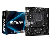 ASRock B550M-HDV Supports 3rd Gen AMD AM4 Ryzen™ / Future AMD Ryzen™ Processors motherboard