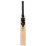 GM Noir 202 Kashmir Willow Cricket Bat for Leather Ball | Size-6 | Light Weight | Ready to Play| Free Cover, Multi Colour