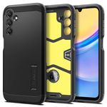 Spigen Tough Armor Phone Case [Military Grade Protection] Compatible with Samsung Galaxy A15 5G / 4G LTE - Black