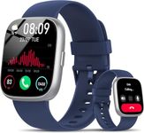 Alexa Smart Watch for Men Women, 1.83" HD Fitness Watch with Bluetooth 5.3 Call, New Smartwatch with Heart Rate/Sleep/Stress Monitor/110+ Sport, IP68 Waterproof Activity Tracker for Android iOS, Navy