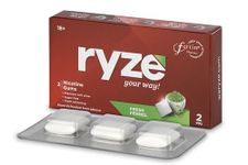 RYZE Fresh Fennel Nicotine Gum 2 gm | Pocket-Friendly Pack of 10 (30 gums) | Freedom from Smoking & Tobacco | Easy on Throat | WHO & FDA Approved | Sugar Free | Teeth Whitening