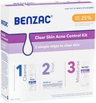 Benzac Clear Skin Acne Kit, 450 ml 