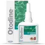 ICF Otodine | Cat & Dog Ear Cleaner Solution | Dog Ear Drops to Stop Wax Build Up, Head Shaking, Discomfort, Ear Odour & Scratching | 100ml