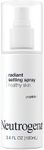 Neutrogena Radiant Makeup Setting Spray, Long-Lasting & Weightless Face Setting Mist for Healthy Looking, Glowing Skin, 3.4 Fl Oz