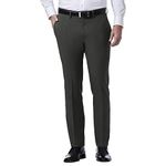 Kenneth Cole Men's Slim Fit Moisture-Wicking Dress Pant, Charcoal 01, 30W x 30L