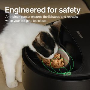 PETLIBRO Polar Automatic Cat Feeder – Wet Food, Stainless Steel Bowl, 3-Day Refrigerated, Smart App Controlled