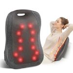 Comfier Shiatsu Back Massager with Heat- Portable Massage Cushion,Ideal Gifts for Women/Men, Adjustable Kneading Massage Chair Pad,Chair Massager for Office,Home Use