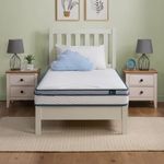 Zinus Twin Mattress - 6 Inch Foam & Spring Hybrid Mattress, Affordable Mattress, CertiPUR-US Certified Foam, Mattress in a Box, 10-Year Warranty, Twin Size