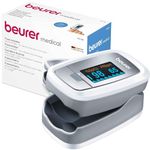 Beurer PO30 Pulse Oximeter | Determination of heart rate and arterial oxygen saturation for those with medical conditions | Suitable for high-altitude sports | Small and lightweight | Medical device