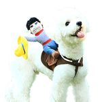 Dog Costumes Pet Costume Pet Suit Cowboy Rider Style by DELIFUR (Small)