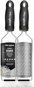 Microplane Coarse Grater, Black/silver