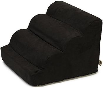 Snoozer Scalloped Pet Ramp, Small, Black