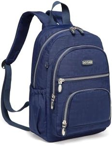 AOTIAN Small Size Backpack, Durable Lightweight Daypack for Women Girls & Boys Hiking Travel Sports, Blue