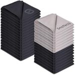 SmoTecQ 32-Pack Microfiber Glasses 