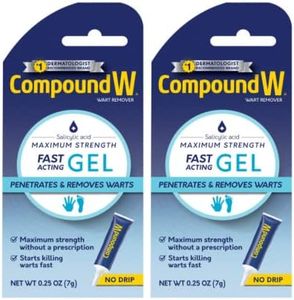 Compound W Wart Remover, Maximum Strength, Fast-Acting Gel, 0.25-Ounce (Pack of 2) by Compound W