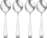 Oneida Moda Fine Flatware Soup, Set of 4 Spoon, Stainless