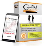 Choice DNA Full or Half Sibling DNA Test Home Kit, Sibling DNA Testing Kit with 4 Swabs Per Person, DNA Kit with All Lab Fees Included, Results in 2-6 Business Days