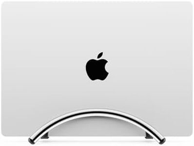 Twelve South BookArc Flex Space-Saving MacBook Stand, Adjustable Laptop Holder for Desk, Chrome