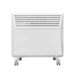 Devola Electric Panel Heater Low Energy Wall mounted Radiator 1000W, Eco Warm Energy Efficient Technology, Floor stand & wall mount, Adjustable Thermostat with Programmable Timer, Lot 20, DVS1000W