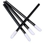 NESA Disposable Makeup Brush Set (Lip and Gloss Brush Wands Lipstick Applicators 50 Pcs) - Black