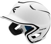 Easton | Z5 2.0 Batting Helmet | Baseball | Senior (7 1/8" - 7 1/2") | Matte Two-Tone White/Black