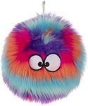 goDog Furballz Squeaky Plush Ball D