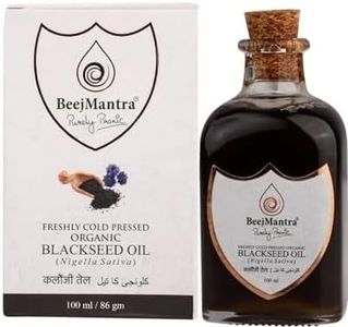 BeejMantra® Organic Freshly Cold Pressed Blackseed/Kalonji (Nigella Sativa) Oil (100 ml) NOP USDA, NPOP, RSOCA, Jaivik Bharat Certified
