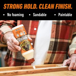 Gorilla Wood Glue 236ml – Strong Fast-Setting Adhesive