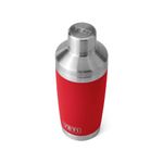 YETI Rambler 20 oz Cocktail Shaker, Stainless Steel, Vacuum Insulated, Rescue Red