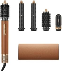 DREAME AirStyle Suite Pro Hair Styler & High-Speed Dryer, 110,000 RPM Motor, 3 Snap-On Attachments for Curling, Volumizing & Fast Dry, Frizz Control, Cool Shot, Leather Travel Bag