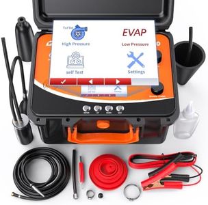 FOXWELL ST2000 Automotive Smoke Machine Leak Detector for EVAP, Vacuum, Intake, Turbo and Exhaust, 4-Inch LCD Graph, Timed Pressure Tests, Adjustable 0.44-20 PSI, Built-in Air Pump