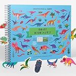 Dinosaur Stickers + Coloring Book f