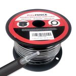 RiteFENCE Electric Fence Double Insulated Underground Hard Cable (82Ft, 16 Gauge)