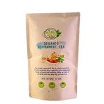 Organic Peppermint Tea Bags (50 Bags) By The Natural Health Market • Rubbed Fresh Peppermint Leaves • Plastic Free