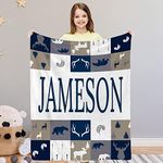 Personalized Woodland Deer Moose El