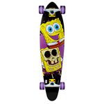 Kryptonics Spongebob 36" Longboard Complete Skateboard - Big Reveal, Yellow, Model Number: 169951