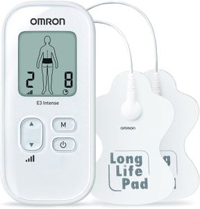 OMRON E3 Intense Portable TENS Machine – Pain Relief Device, 6 Programs