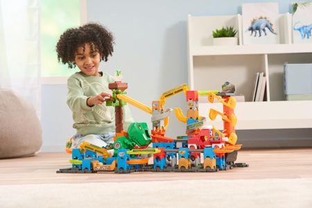 VTech Marble Rush Dino Adventure Playset – Interactive STEM Toy