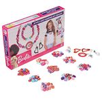 RATNA'S Barbie Jewellery Making Kit Senior Make Necklace , Earrings and Bracelet for Girls