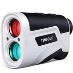 THGOLF Golf Laser Rangefinder with Flag Acquisition, Pulse Vibration and Fast Focus System, Perfect for Choosing The Right Club. 6X Magnification