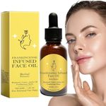 Frankincense Resin Infused Oil for Face,Frankincense Resin Infused Organic Black Seed,Organic Black Seed Castor & Jojoba Oils,Cold Pressed Serum Anti-Aging & Wrinkle,Hydrates Skin(1pc)