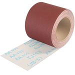 Shineboc Sandpaper Roll 400 Grit, 93mm x 10m Emery Cloth Sanding Rolls for Wood Metal Stainless Steel Hand Sanders