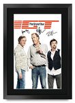 HWC Trading A3 FR The Grand Tour Jeremy Clarkson Gifts Printed Signed Autograph Picture for TV Memorabilia Fans - A3 Framed