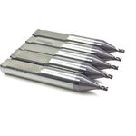 1.5mm Cutter CL005(RIC09617B- B4403) in Carbide and 1.0mm Tracer Point(TL003 - RIC09483B) in HSS fit for KEYLINE-BIANCHI 994 LASER for G Clamp & V Clamp Key Machine (5pcs cutters)